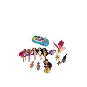 Barbie Club Chelsea & Friends Lot Kelly Sweetsville Dolls Toys Figures